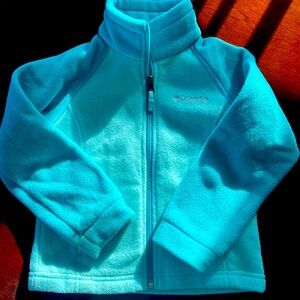 Little kids fleece Columbia zip up